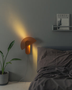 Orbit Wall Lamp - Terracotta